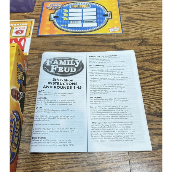 Family Feud 5th Edition Competition Game Show Home Edition Endless Games USA - Picture 7 of 9